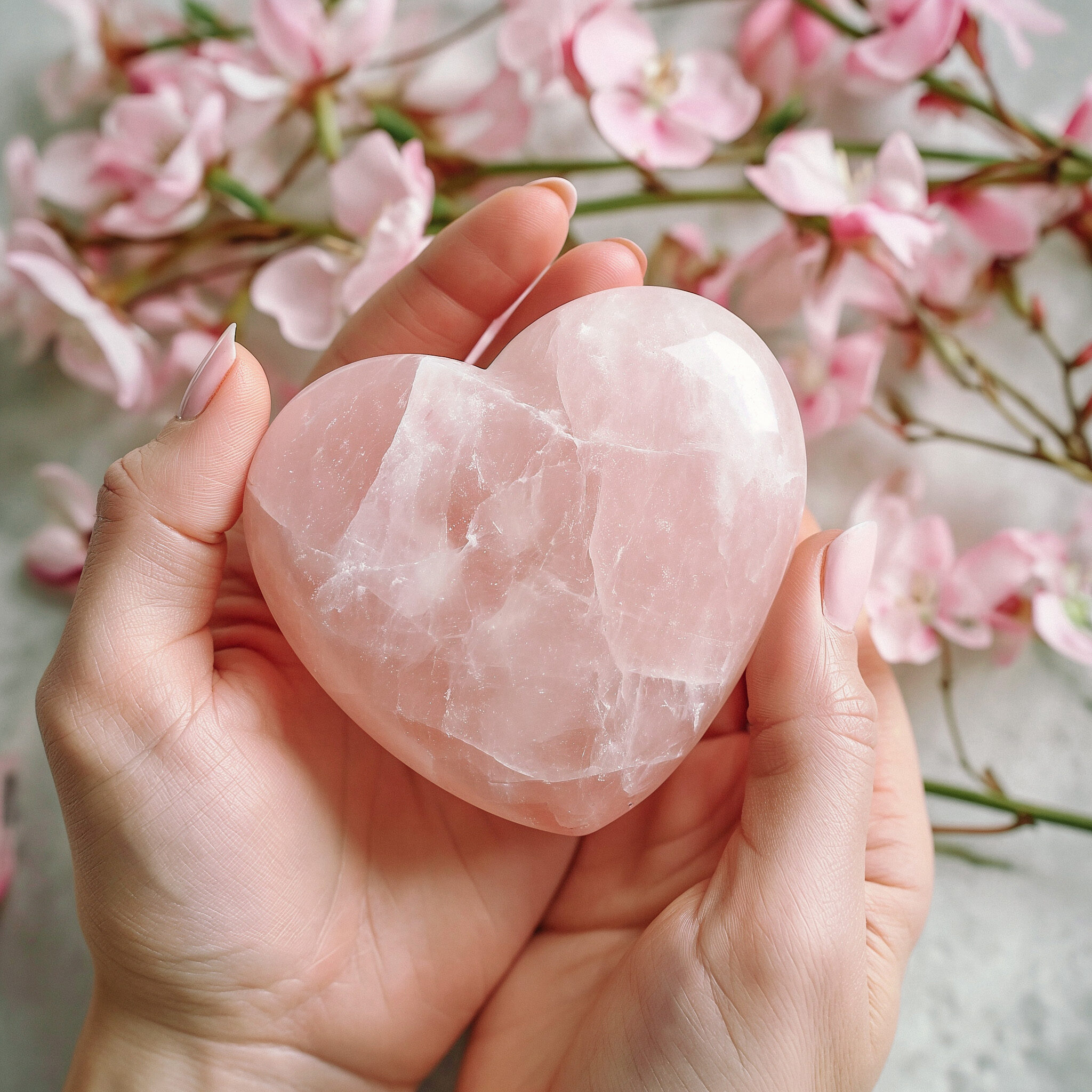 Crystal Pink Heart